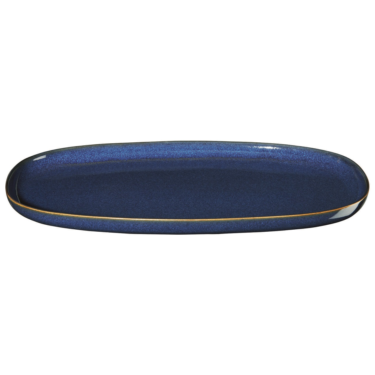 photo de présentaton de Plat, Oval, Midnight blue